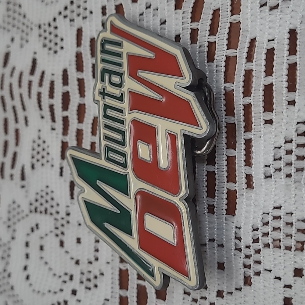 Mountain Dew Logo Belt Buckle